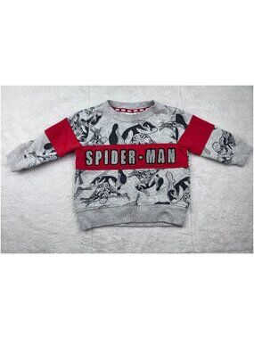 Marvel Spider-Man Toddler Boy Crewneck Sweatshirt Size 12 Months